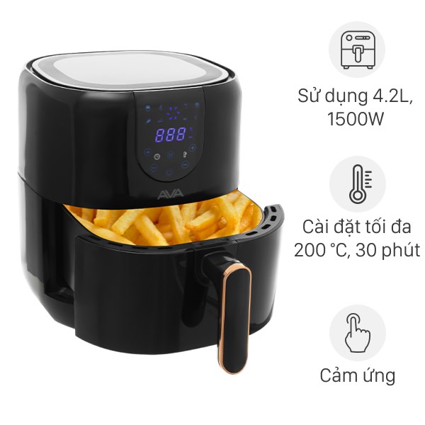 Nồi chiên không dầu AVA HB-8033 4.2 lít